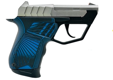 Picture of TAURUS TUC 22LR 2.5IN BARREL 9RD STAINLESS BLUE G10 GRIPS         1-22TUC139-BG10