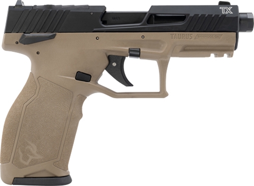 Picture of TAURUS TX-22 22LR 4.1" ADJ. 16-SHOT FDE POLYMER 12TX22141F G12TX22141F