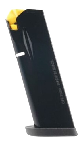 Picture of Taurus TX9 Subcompact Size Handgun Magazine 9mm Luger 15rd Black w/Yellow Follower 358-0043-02