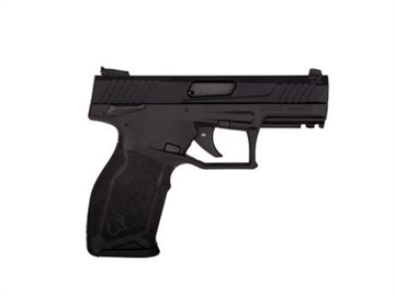 Picture of Taurus 1TX22231 TX22C Compact 22 LR 13+1 3.60" Matte Black Steel Barrel, Black Hard Coat Anodized Serrated Aluminum Slide, Black Polymer Frame w/Picatinny Rail Black Polymer Grips 1-TX22231