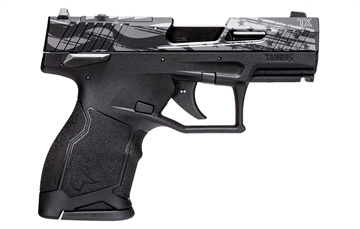 Picture of Taurus 1TX2233110US5 TX22C T.O.R.O. Compact Frame 22 LR 10+1 3.60" Matte Black Steel Barrel, Engraved Distressed USA Flag Optic Ready/Serrated Slide, Black Polymer Frame 1-TX2233110US5