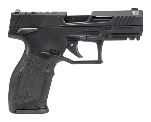 Picture of Taurus 12TX22P34110 TX22 T.O.R.O Gen 2 Full Size Frame 22 LR 10+1 4.10" Matte Black Steel Barrel, Black Hard Coat Anodized Optic Ready/Serrated Slide, Black Polymer Frame w/Picatinny Rail, Right Hand 1-2TX22P341-10