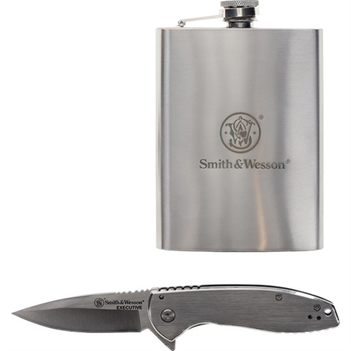 Picture of TAYLOR CUTLERY/S&W KNIVES S&W EXECUTIVE KNIFE W/FLASK 1200650