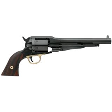 Picture of Taylors & Company 1858 Remington Conversion 45 Colt (LC) Caliber with 8" Barrel, 6rd Capacity Cylinder, Overall Blued Finish Steel & Walnut Grip 550758