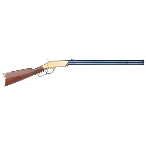 Picture of Taylors & Company 1860 44-40 Win Caliber with 13+1 Capacity, 24.25" Blued Octagon Barrel, Brass Metal Finish & Walnut Stock Right Hand (Full Size) 550252
