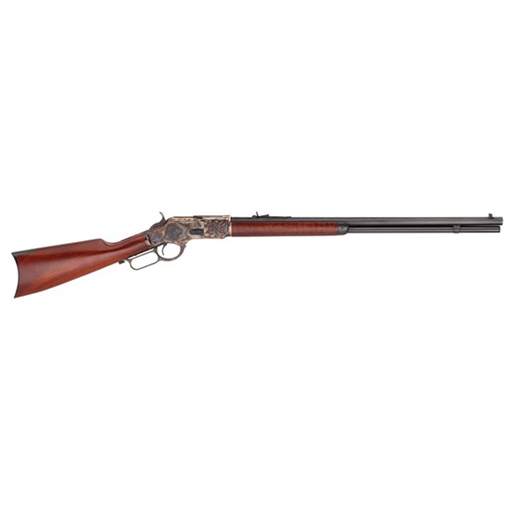 Picture of Taylors & Company 1873 Taylor Tuned 357 Mag 10+1 20" Walnut Fixed Pistol Grip Stock Color Case Hardened Right Hand 550173DE