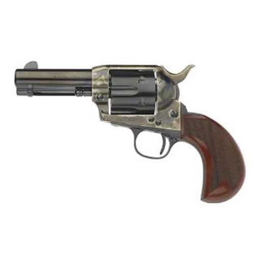 Picture of Taylors & Company 1873 Cattleman 45 Colt (LC) 6rd 3.50" Blued Cylinder & Barrel Color Case Hardened Steel Frame Checkered Birdshead Walnut Grip 555133