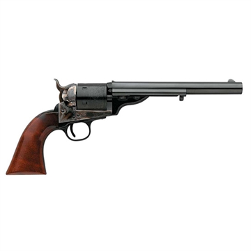 Picture of Taylors & Company 1860 Open-Top 38 Special Caliber with 7.50" Blued Finish Barrel, 6rd Capacity Blued Finish Cylinder, Color Case Hardened Finish Steel Frame & Walnut Army Size Grip 550695