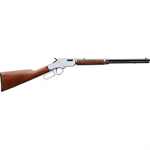 Picture of Taylors & Company Uberti Scout 22 LR Caliber with 14+1 Capacity, 19" Blued Barrel, Chrome-Plated Metal Finish & Walnut Stock Right Hand (Full Size) 550223