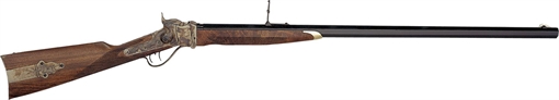 Picture of Taylors & Company 1874 Sharps Down Under Sport 45-70 Gov Caliber with 1rd Capacity, 34" Blued Barrel, Color Case Hardened Metal Finish & American Walnut Stock Right Hand (Full Size) 210148