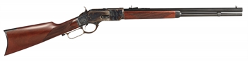Picture of Taylors & Company 1873 Lever Action 357 Mag Caliber with 10+1 Capacity, 20" Blued Barrel, Color Case Hardened Metal Finish & Checkered Walnut Stock Right Hand (Full Size) 550220