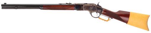 Picture of Taylors & Company 1873 Comanchero 357 Mag Caliber with 10+1 Capacity, 18" Blued Barrel, Color Case Hardened Metal Finish & Walnut Straight Stock Right Hand (Full Size) 550239COM