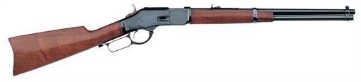 Picture of Taylors & Company 1873 Carbine 357 Mag Caliber with 10+1 Capacity, 19" Blued Barrel, Color Case Hardened Metal Finish & Walnut Stock Right Hand (Full Size) 550282