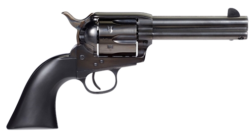 Picture of Taylors & Company Devil Anse 357 Mag Caliber with 4.75" Blued Finish Barrel, 6rd Capacity Blued Finish Cylinder, Color Case Hardened Finish Steel Frame & Matte Black Wood Grip 555162