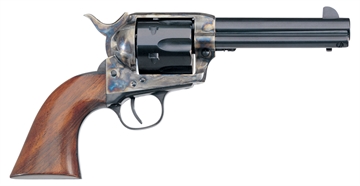 Picture of Taylors & Company 700ADE 1873 Cattleman New Model 45 Colt (LC) 6rd 4.75" Blued Cylinder & Barrel Color Case Hardened Steel Frame Walnut Navy Size Grip (Taylor Tuned) 550887DE