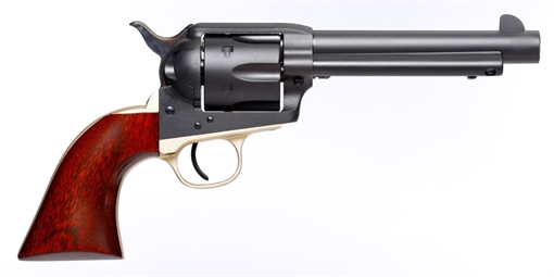 Picture of Taylors & Company Old Randall 357 Mag Caliber with 5.50" Barrel, 6rd Capacity Cylinder, Overall Matte Blued Finish Steel & Walnut Grip 550429