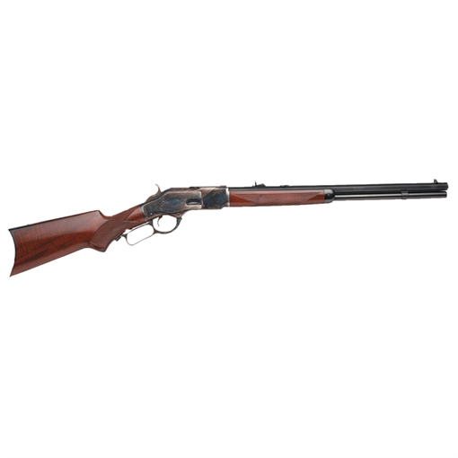 Picture of Taylors & Company 1873 Taylor Tuned 357 Mag 10+1 20" Octaon Barrel Walnut Fixed Pistol Grip Stock Color Case Hardened Right Hand 550175DE