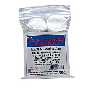 Picture of Tcs TCS CLEANING PATCHES 30 CALIBER - 45 CALIBER P30-45