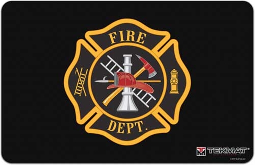 Picture of TEKMAT ARMORERS BENCH MAT 11"X17" FIREMANS SHIELD 17FIRE