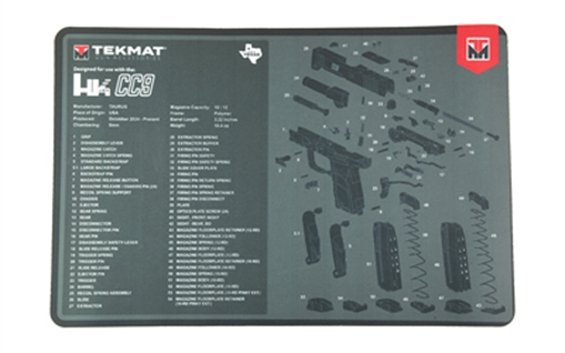 Picture of TEKMAT HK CC9 GUN CLEANING MAT TEK-R17-HK-CC9