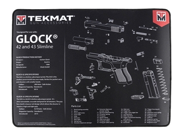 Picture of TEKMAT TEK-R20-GLOCK-42-43  20X15 ULTRA GLK 42/43 TEKR20GLOCK4243