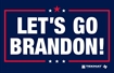 Picture of TekMat Cleaning Mat Red/White/Blue Rubber 11"x17" "Lets Go Brandon" TEKR17BRANDON