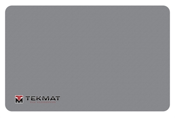 Picture of TekMat Cleaning Mat Gray Rubber 11"x17" TEKMAT Logo TEKR17TMLOGOGY