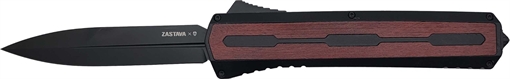 Picture of Zastava A7 OTF Knife - Serbian Red Wood | S35VN Dagger Blade ZA7SRD A7R_T6WRD_S35BK3_A1