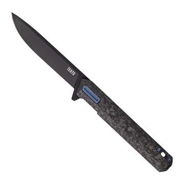 Picture of TEKTO GEAR BRAVO FORGED CARBON HANDLE BLUE TI ACCENTS D2 F2RCCBKD2BK1