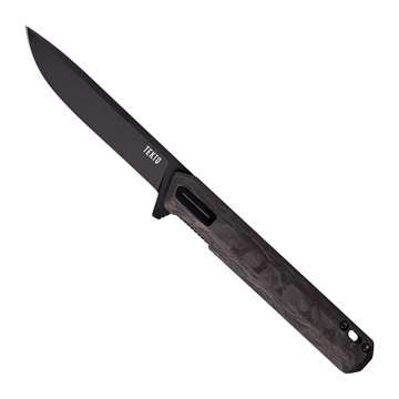 Picture of TEKTO GEAR BRAVO FORGED RED CARBON BLACK TI ACCENTS D2 F2RCCRDD2BK1