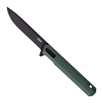 Picture of TEKTO GEAR BRAVO OD GREEN G10 HANDLE BLACK TI ACCENTS D2 F2RG1ODD2BK1