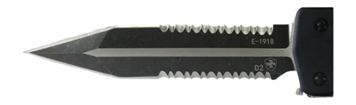 Picture of TEMP S3-BR-43-1 SML  G3 ZINC BLK RUBBER DAGGER SER S3BR431