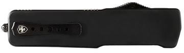 Picture of Templar Knife  Premium LW  Small 3.25" OTF Dagger Plain Black Oxide Stonewashed Powder Coated D2 Steel Blade, 5" Aluminum Handle 093674818163