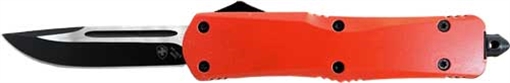 Picture of TEMPLAR KNIFE LARGE OTF BLAZE ORANGE 3.5" BLACK DROP POINT LZBO331