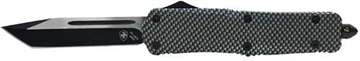 Picture of TEMPLAR KNIFE LARGE OTF CARBON FIBER 3.5" BLACK TANTO LCF231
