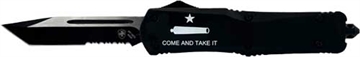 Picture of TEMPLAR KNIFE LARGE OTF COME AND TAKE IT 3.5" BLK TANTO SRT LCATI531