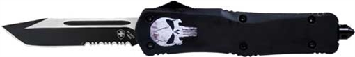 Picture of TEMPLAR KNIFE LARGE OTF FALLEN 3.5" BLACK TANTO SERRATED LFL531