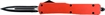 Picture of TEMPLAR KNIFE KNIFE SLIM OTF BLAZE ORANGE 3.1" BLACK DAGGER MZBO231