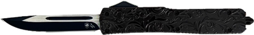 Picture of TEMPLAR KNIFE SLIM OTF MAIDEN BLACK GLOSS 3.1" BLK DROPPT MMDG331