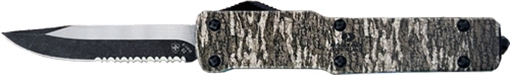 Picture of TEMPLAR KNIFE SLIM OTF MOBL 3.1" BLACK DP D2 SERRATED ALU! MAMOB621