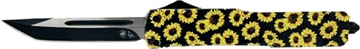 Picture of TEMPLAR KNIFE SLIM OTF SUNFLOWER 3.1" BLACK TANTO MSUN231
