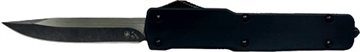 Picture of TEMPLAR KNIFE SLIM ZINC OTF D2 BLK DROP POINT 3.1" BLK RUBBER MZBR321