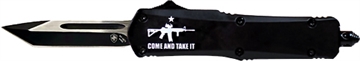 Picture of TEMPLAR KNIFE SMALL OTF COME AND TAKE IT AR 2.75" BLK TANTO SAR15231