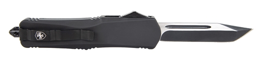 Picture of Templar Knife Gen II Large 3.50" OTF Tanto Plain Black Oxide Stonewashed 440C SS Blade,, 5.25" Black Aluminum/Rubber Handle, Glass Breaker LBR231