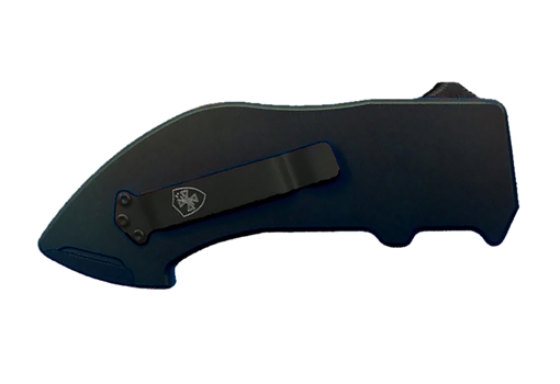 Picture of Templar Knife Squire Utility OTF Razor Plain Black Anodized 5.38" Aluminum Handle BCABK BC-ABK