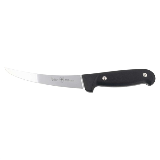 Picture of Templar Knife Boning 6" Fixed Plain Damasteel Blade, 5" Black G10 Handle K6BBK362