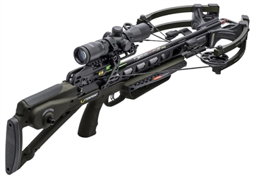 Picture of TenPoint TenPoint Turbo X Crossbow Package ACUslide Rangemaste 100 Scope Moss Green CB25020-1549 CB250201549