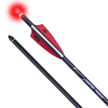 Picture of TenPoint TenPoint CenterPunch HPX Alpha Blaze Carbon Arrows 20 in. Alpha Blaze Lighted Nocks 36 pk. HEA-779.36