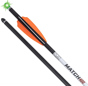 Picture of Wicked Ridge Wicked Ridge Match 400 Arrows 20 in. Green Alpha Blaze Nocks 3 pk. HEA-769.3 HEA7693
