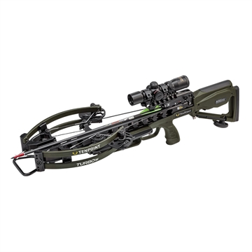 Picture of TENPOINT XBOW TURBO S1 ACUSLIDE 390FPS MOSS GREEN< CB22020-1519